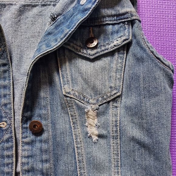 Mudd Jean vest Xs - Picture 5 of 5
